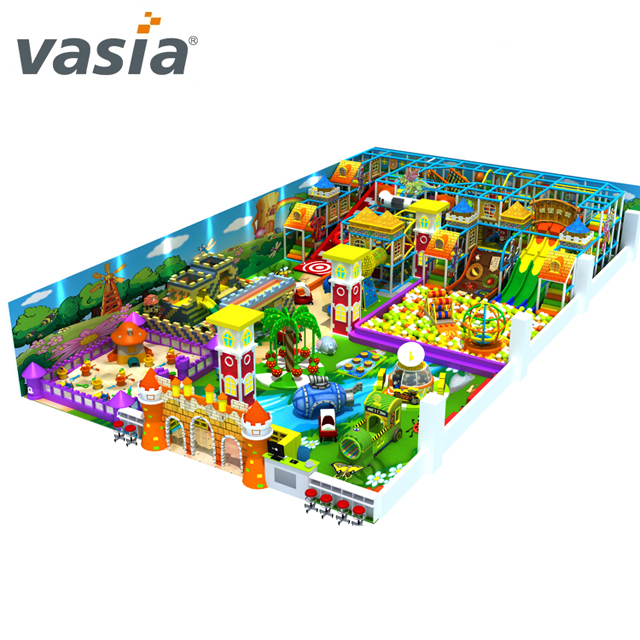 customized indoor playground equipments with park kindergarten and professional soft 