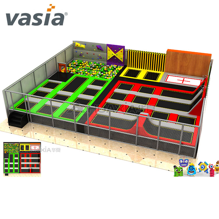 Vasia Cheap Course Professional Indoor Trampoline Park for Indoor