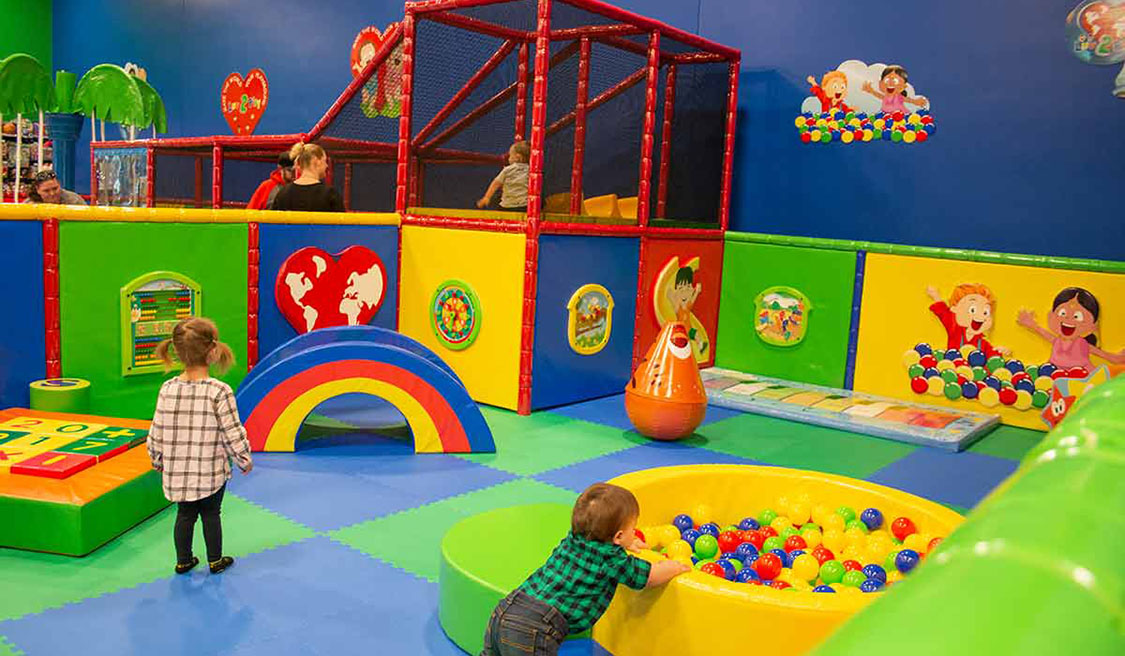 How to keep toddler safe at fancy indoor playground?