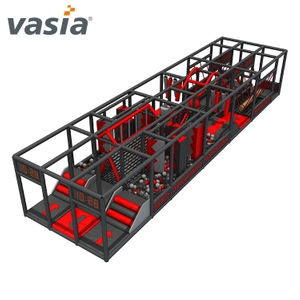 Funny Shopping Mall Ninja Course Soft Indoor Playground for Ninja School